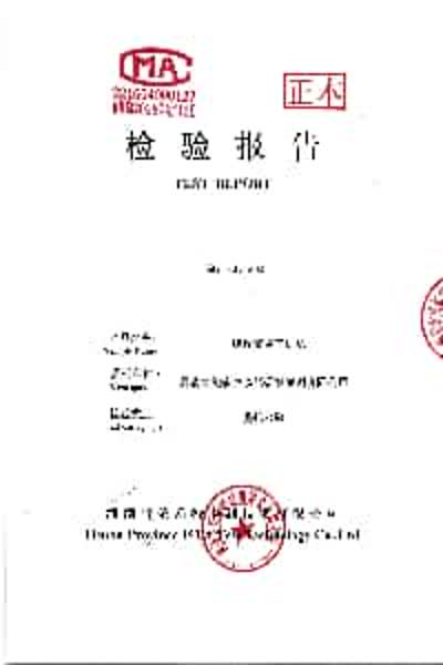 检测报告