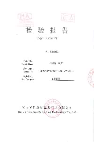 检测报告